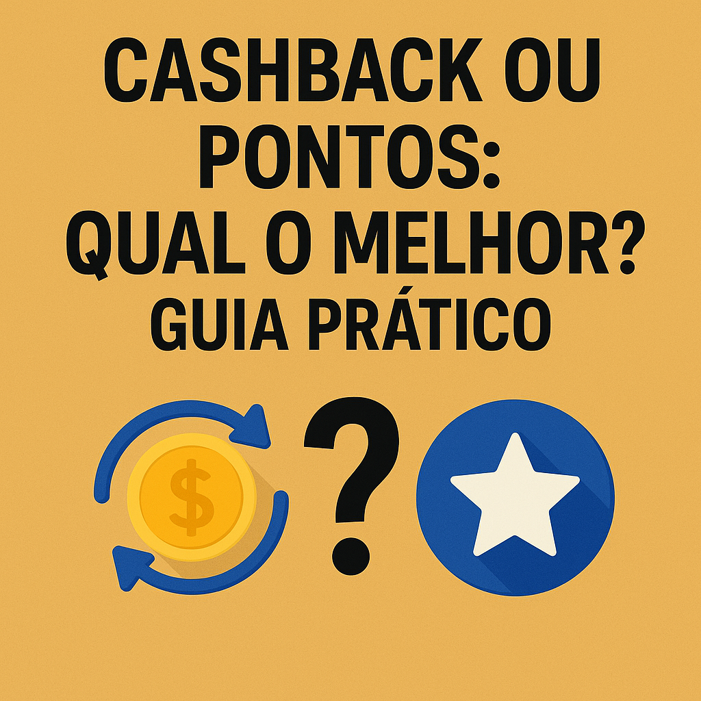 Cashback ou pontos qual o melhor Guia Prático