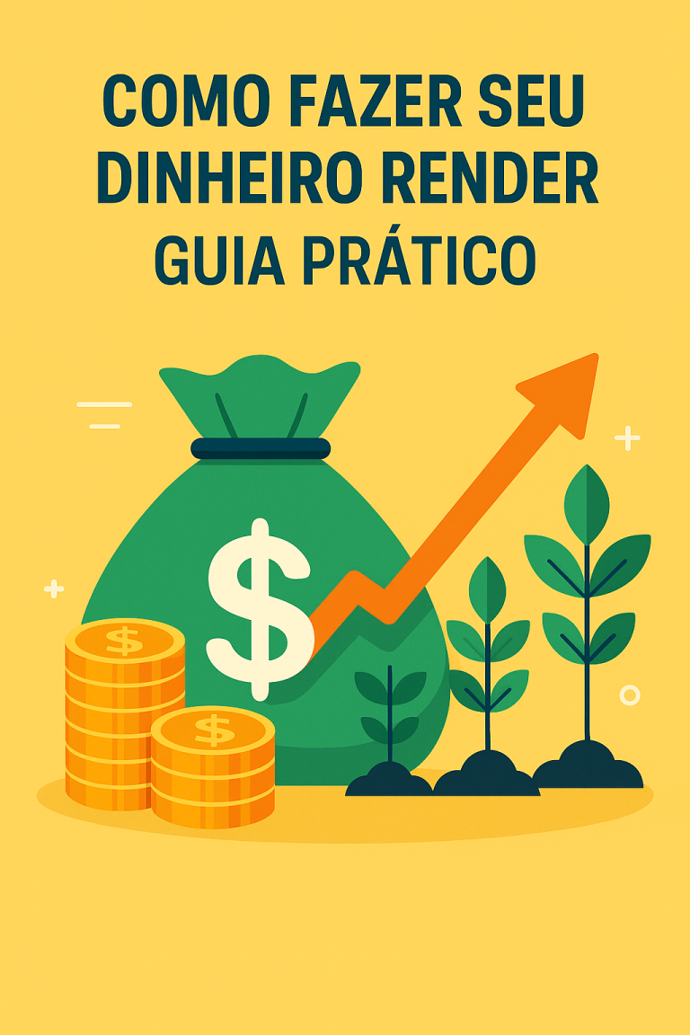 Como fazer seu dinheiro render: Guia Prático - Como Ganhar Dinheiro ...