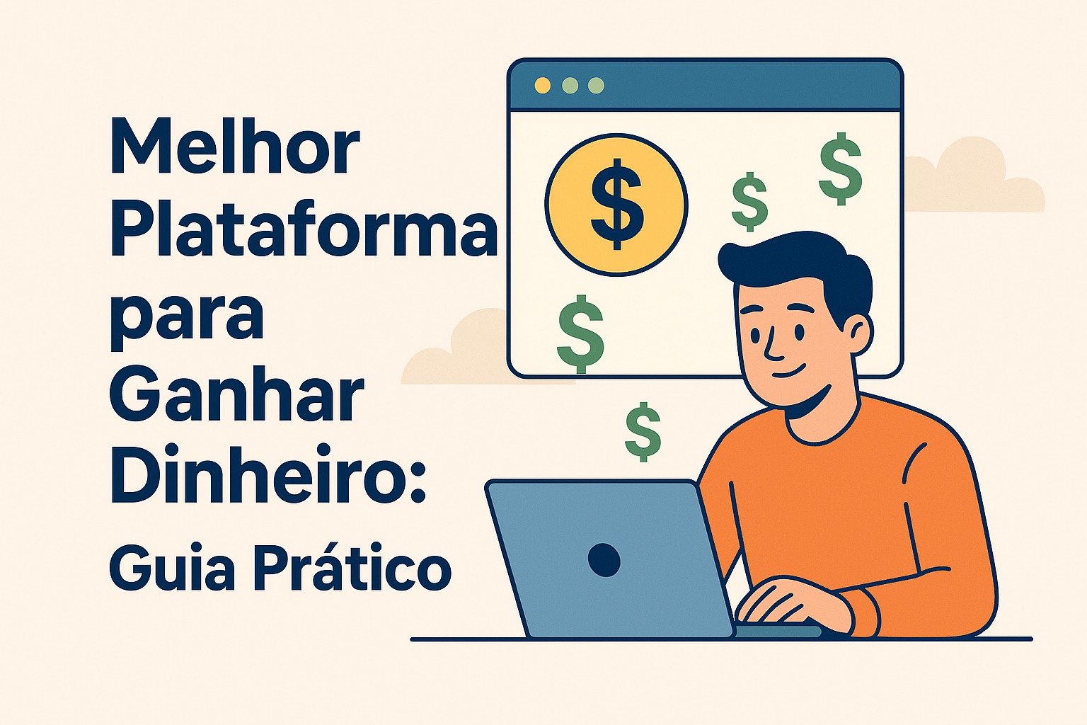 Melhor plataforma para ganhar dinheiro Guia Prático