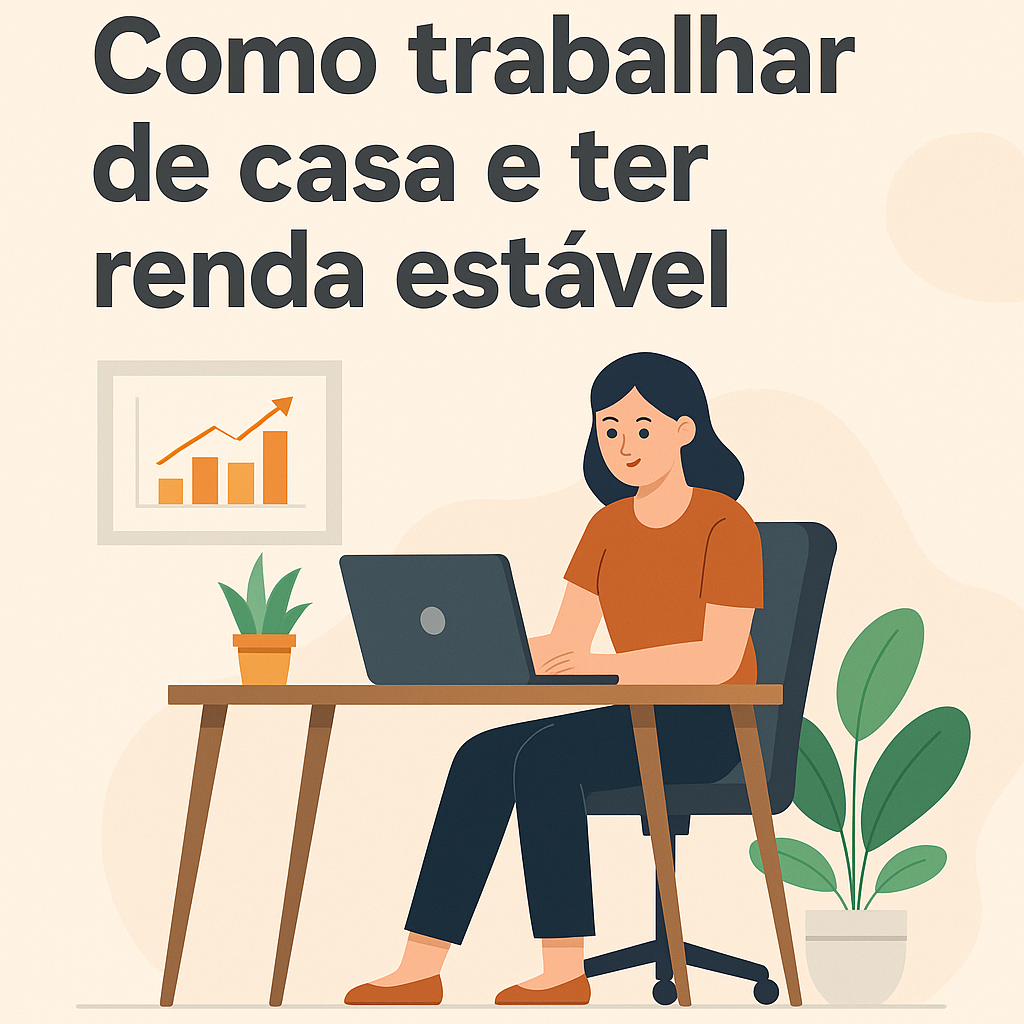 Como trabalhar de casa e ter renda estável