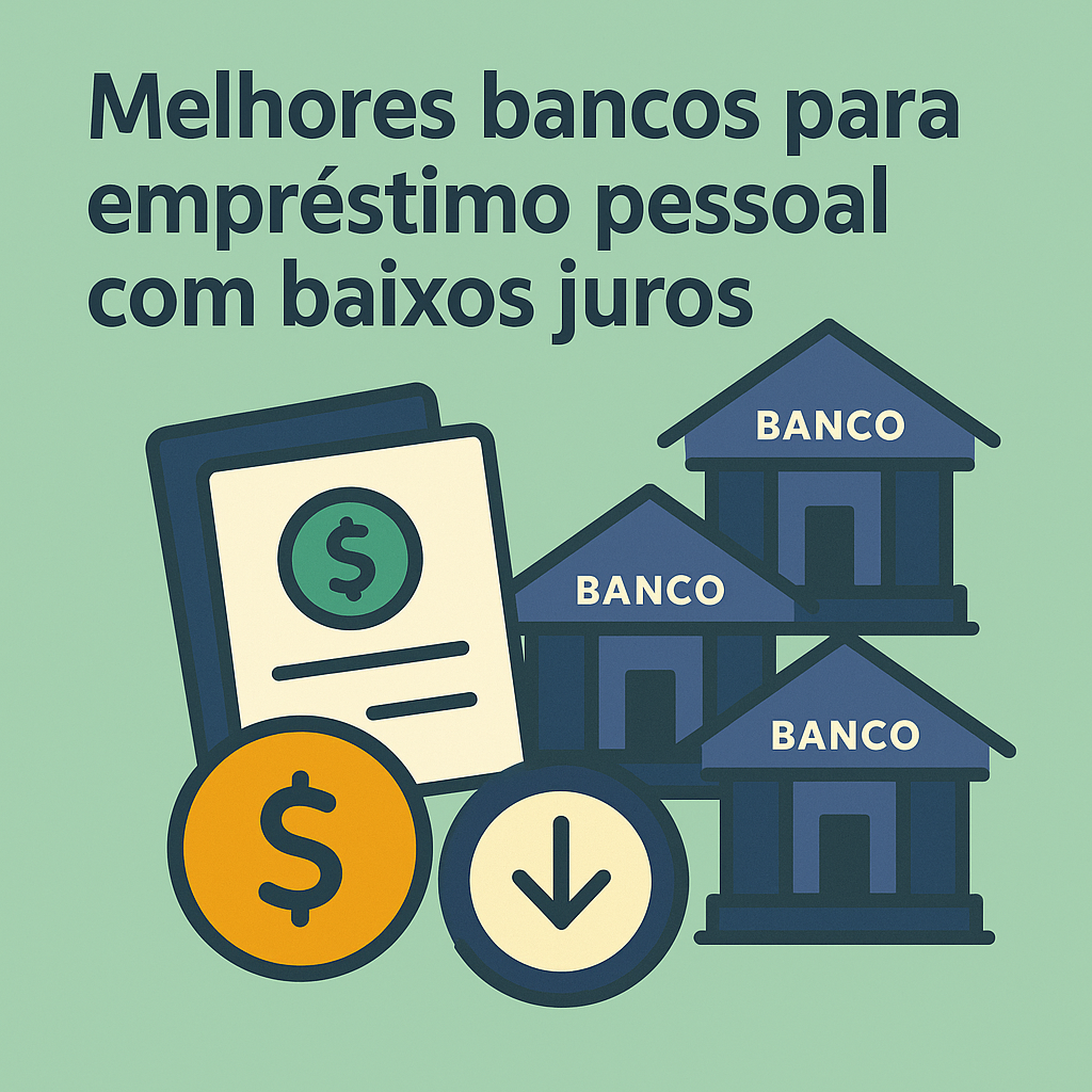 Melhores bancos para empréstimo pessoal com baixo juros